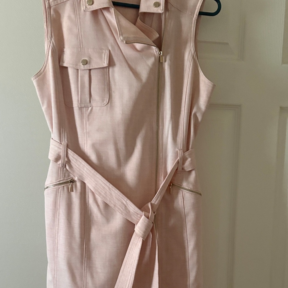 Calvin Klein Light Pink Utility style dress - Picture 2 of 9